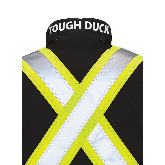 Tough Duck Safety Down Filled Parka Jacket with Quick Release Hood - SJ39