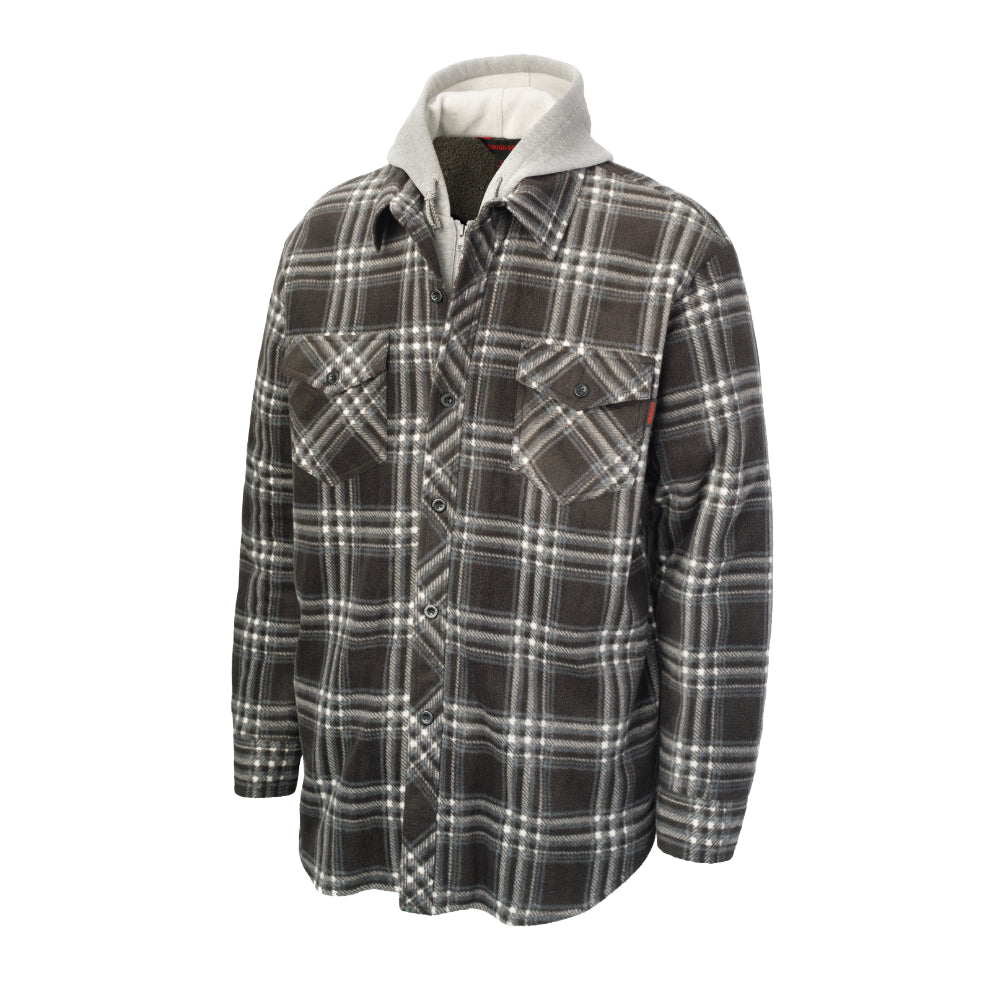 Tough Duck Sherpa Lined Fleece Jacket with Adjustable Button Cuffs W