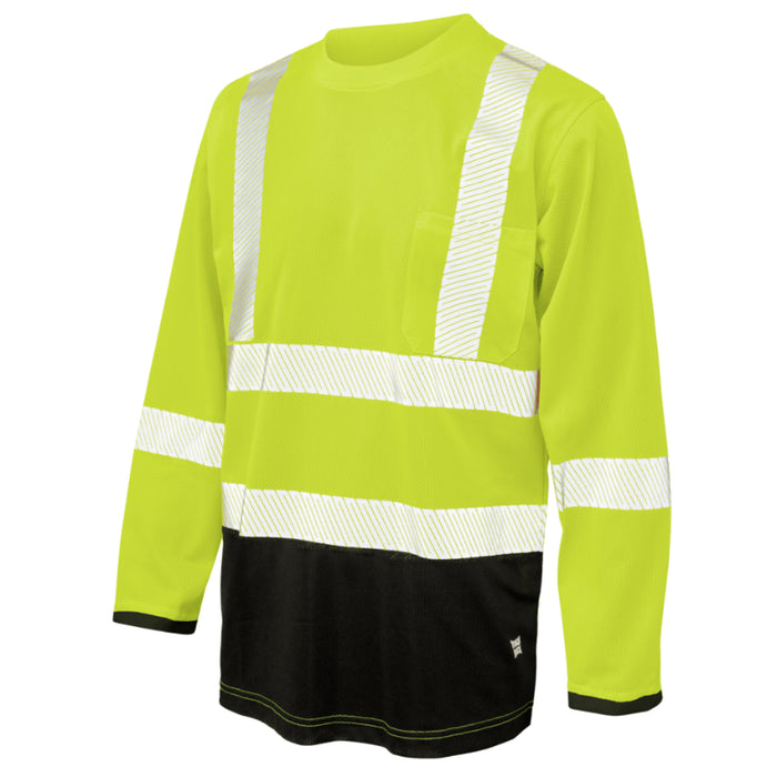 Tough Duck Micro Mesh Long Sleeve Safety T-Shirt - ST08