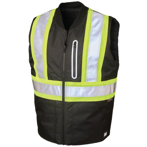 Tough Duck® Ripstop Reversible Safety Vest - Zipper Closure - SV14