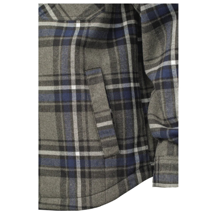 Tough Duck® Sherpa Bonded Flannel Jac-Shirt - WS15