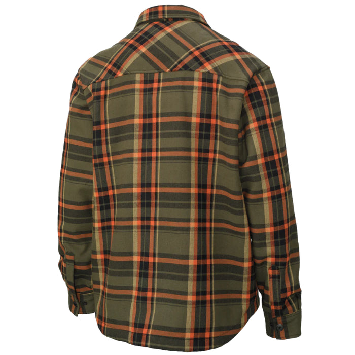 Tough Duck® Sherpa Bonded Flannel Jac-Shirt - WS15