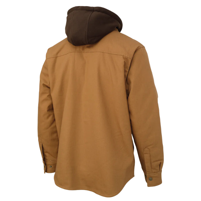 Tough Duck® Sherpa Lined Zipper Jac-Shirt - WS03