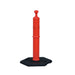 Traffix Devices 28" Tall Grabber Tube Delineator Post - 18 Lbs Base - Orange
