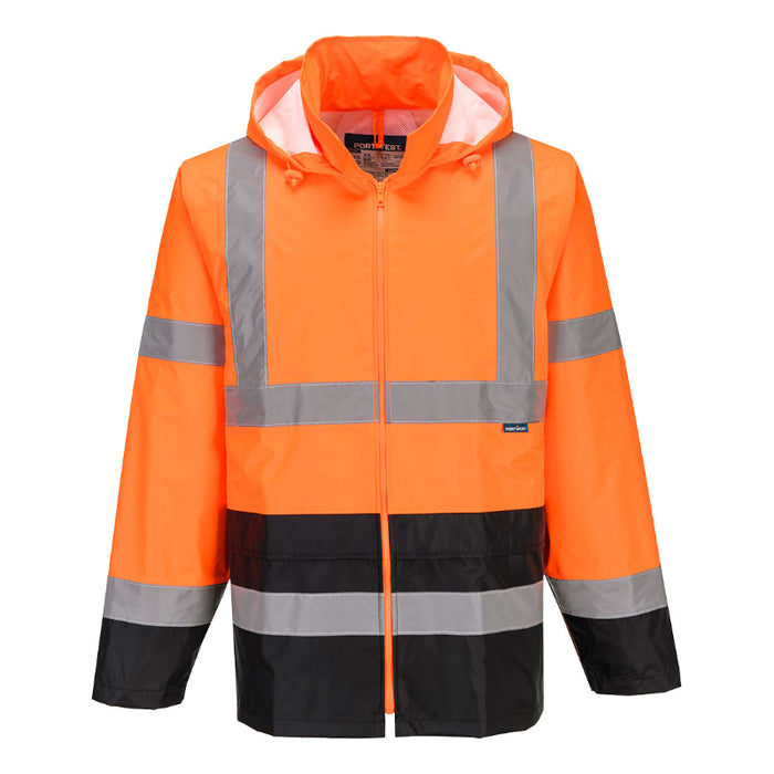 PORTWEST® Hi Vis Classic Contrast Rain Jacket - ANSI Class 3 - UH443
