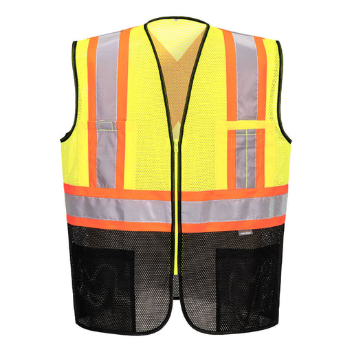 Portwest®  Hi-Vis X Back Contrast Executive Safety Vest - US395