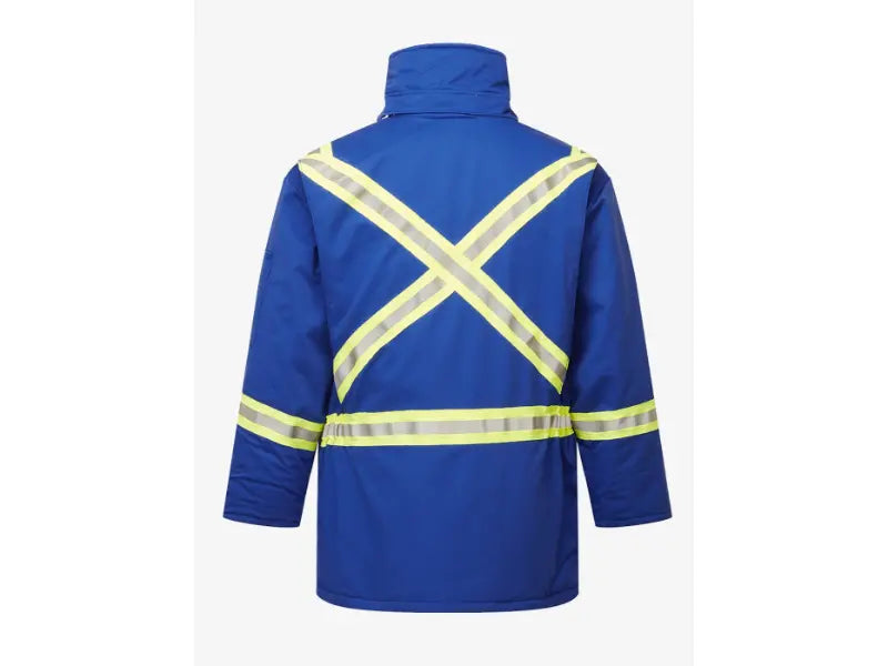 Portwest® Ultrasoft 9oz Hi-Vis Insulated FR Parka Jacket - Style 215 - IUS215