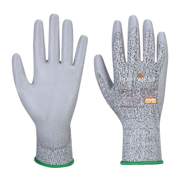 Portwest® Vending LR Cut PU Palm Glove A2 (144 PCs) - Gray - VB620