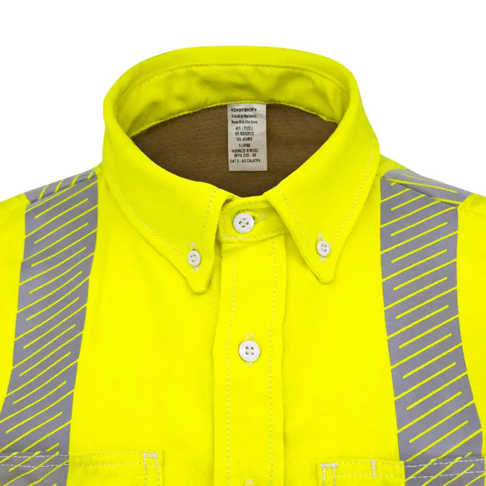 Neese High Visibility Flame Resistant Shirt - ANSI Class 3 - Type R - VDH5VSH3