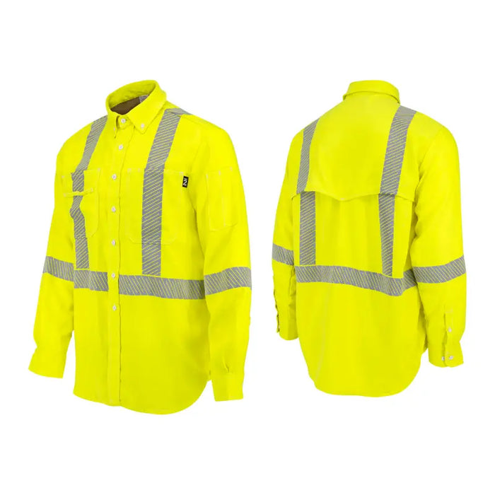 Neese High Visibility Flame Resistant Shirt - ANSI Class 3 - Type R - VDH5VSH3