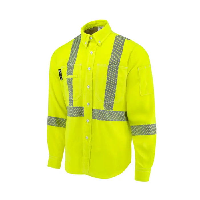 Neese High Visibility Flame Resistant Vented Shirt - ANSI Class 3 Type R - VTS5VSH3