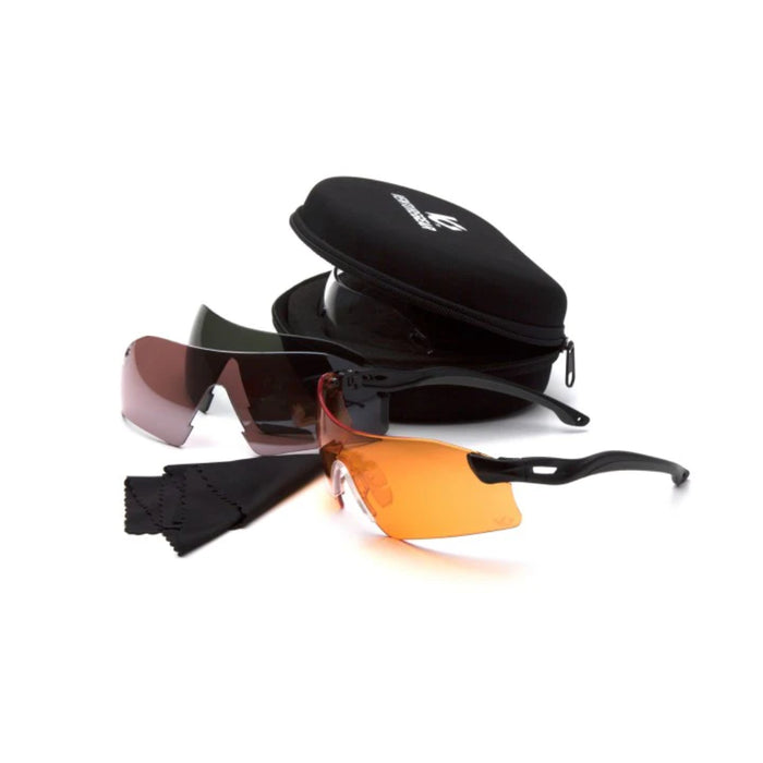 Venture Gear Lightweight Drop Zone - Four Lenses Eyewear Kit - VGSB88KIT