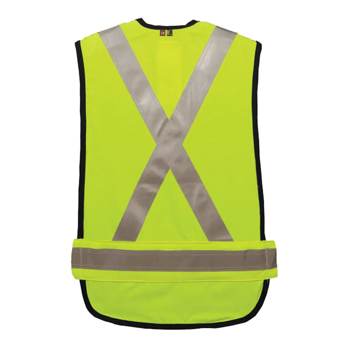 Big Bill Flame Resistant High Visibility Unlined Vest - Yellow - A648TY7