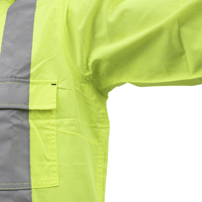 Bisley® Hi Vis Long Sleeve Shirt - ANSI Class Type R Class 2 - 312M6367H
