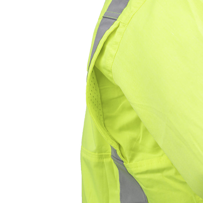 Bisley® Hi Vis Long Sleeve Shirt - ANSI Class Type R Class 2 - 312M6367H