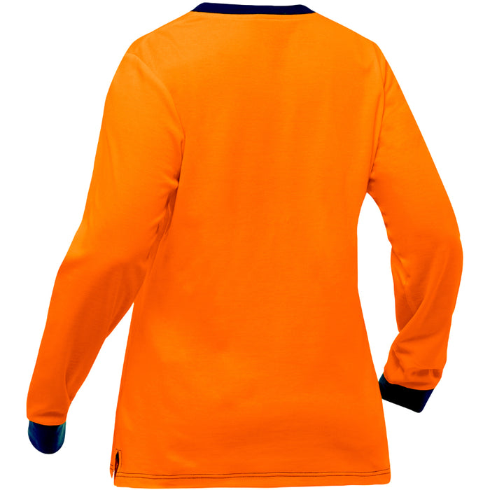 Bisley® Hi Vis Women's Non-ANSI Long Sleeve Shirt - 310W6118