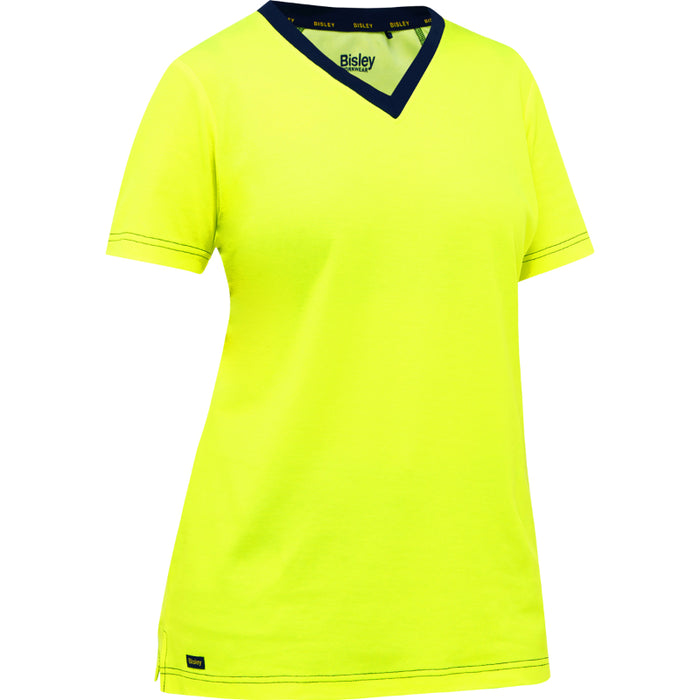 Bisley® Hi Vis Women's Short Sleeve Non-ANSI T-Shirt - 310W1118