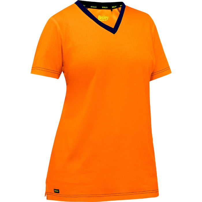 Bisley® Hi Vis Women's Short Sleeve Non-ANSI T-Shirt - 310W1118
