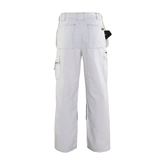 Blaklader® Workwear Cotton Painter Pants With Multi Design Pockets - White - 1631