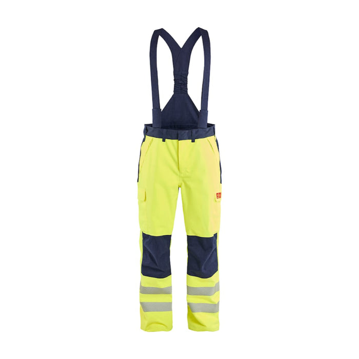 Blaklader® Workwear FR Multinorm Shell Pant - ANSI Class E - Yellow Hi-vis / Navy blue - 1687