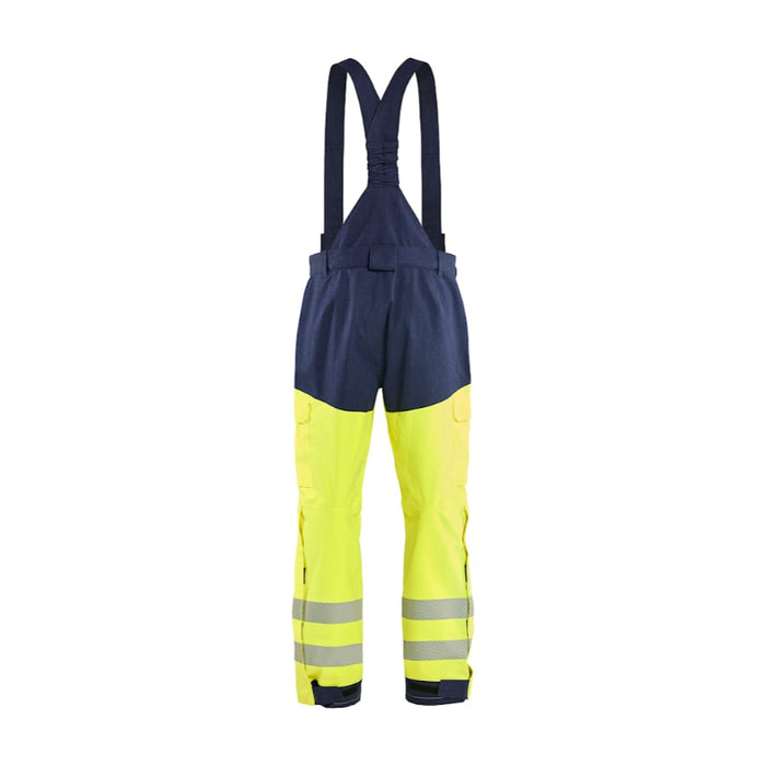 Blaklader® Workwear FR Multinorm Shell Pant - ANSI Class E - Yellow Hi-vis / Navy blue - 1687
