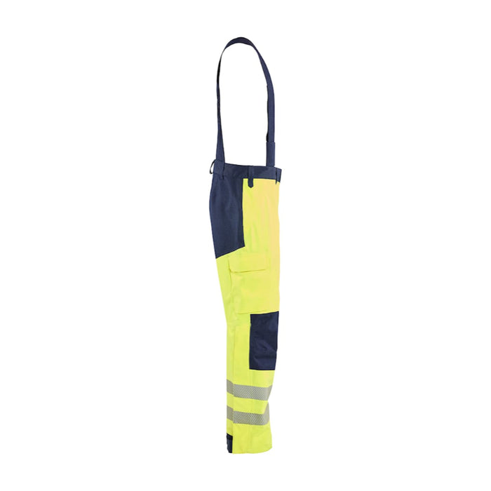 Blaklader® Workwear FR Multinorm Shell Pant - ANSI Class E - Yellow Hi-vis / Navy blue - 1687