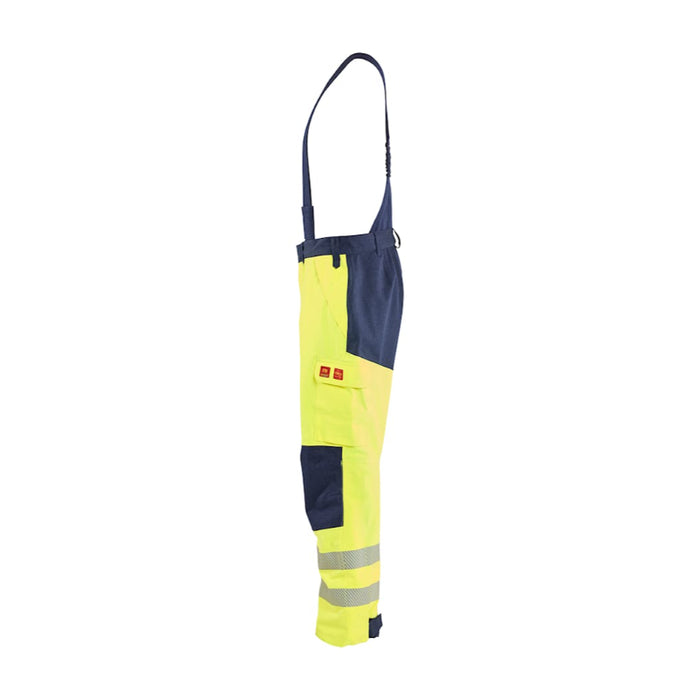 Blaklader® Workwear FR Multinorm Shell Pant - ANSI Class E - Yellow Hi-vis / Navy blue - 1687