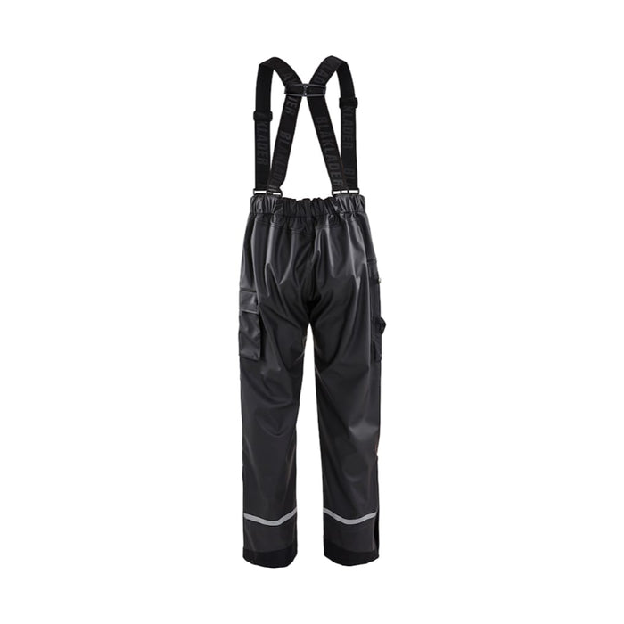 Blaklader® Workwear Rain Pants with Reflective Details - Black - 1387