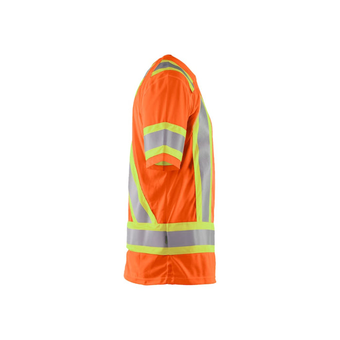 Blaklader® workwear Round Neck Hi-Vis T-shirt - ANSI Class 2 Type R - Orange - 3495