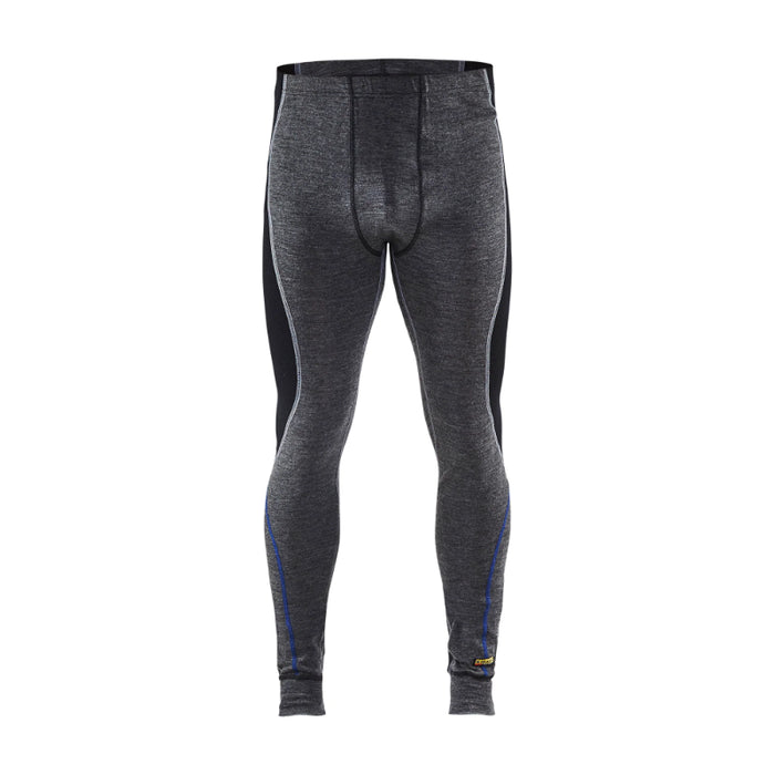Blaklader® Workwear Men's Warm Base Layer Bottoms - Black - Gray 1849