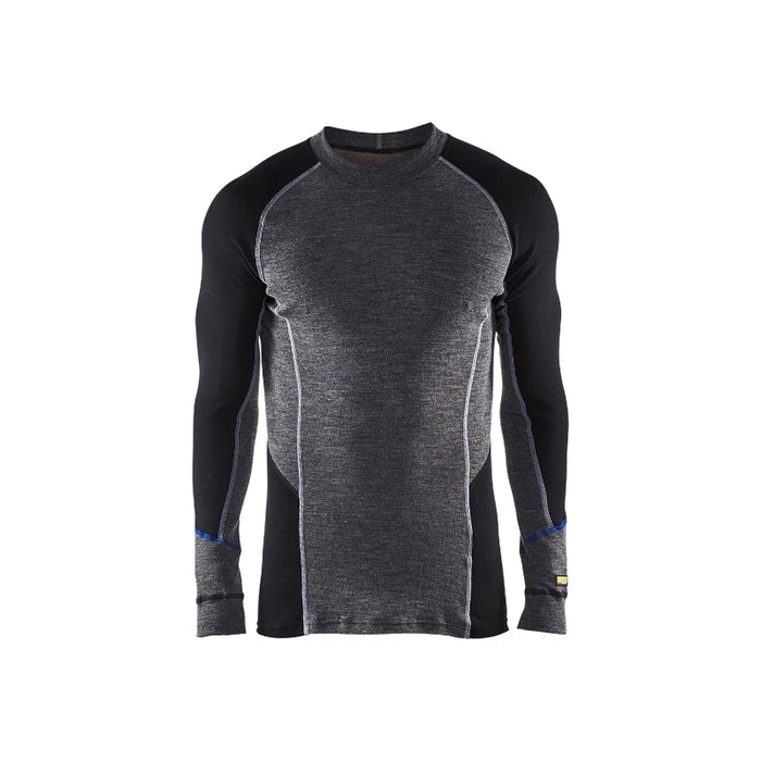 Blaklader® Workwear Warm Base Layer Top - Gray / Black - 4897