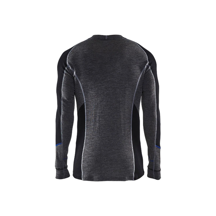 Blaklader® Workwear Warm Base Layer Top - Gray / Black - 4897