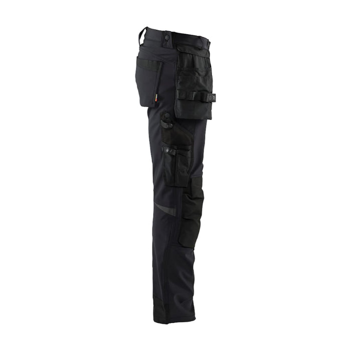 Blaklader® Workwear Wind and Waterproof Softshell Pant - Black - 1615