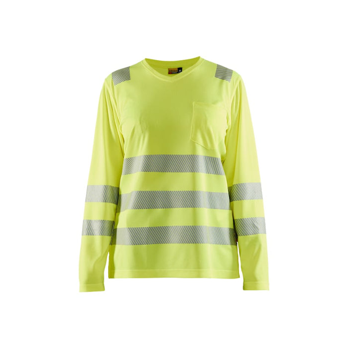 Blaklader® Workwear Women's Hi-Vis Long Sleeve T-shirt - ANSI Class 3 Type R - 3497