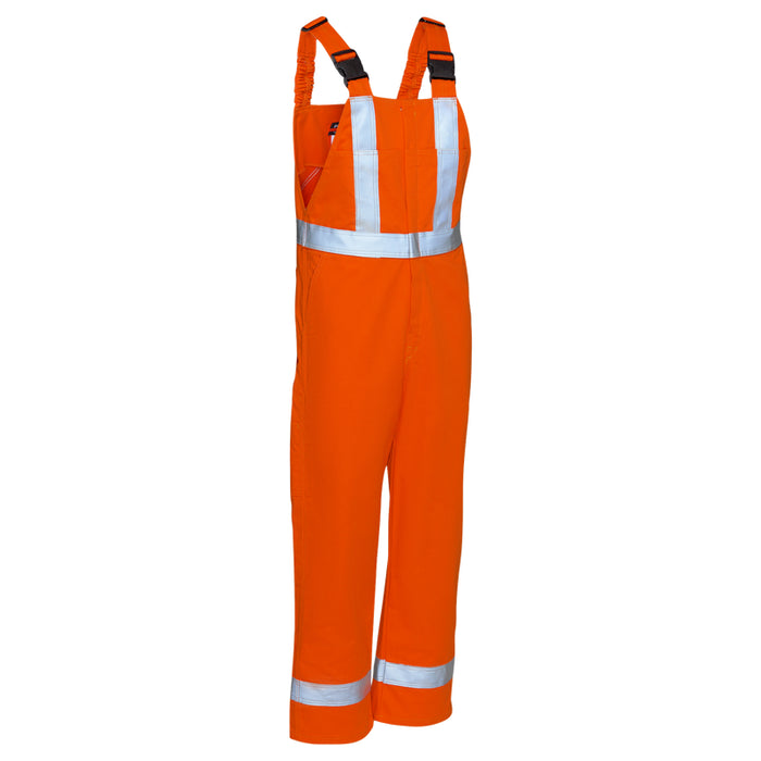 Bulwark® Men's Unlined X-Back Hi Vis FR Bib Overall - CAT 2 - BLFX