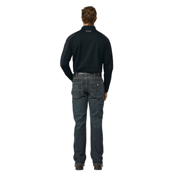 Bulwark® Flame Resistant Men's 1/4 Zip Flex Knit CAT 2 - STZ2