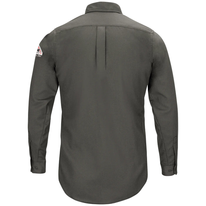 Bulwark® iQ Series®  FR Men's Lightweight Comfort Woven Shirt with Insect Shield CAT 2 - QS50DI