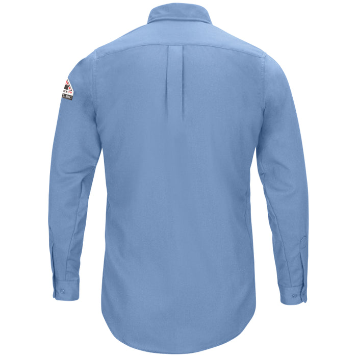 Bulwark® iQ Series®  FR Men's Lightweight Comfort Woven Shirt with Insect Shield CAT 2 - QS52