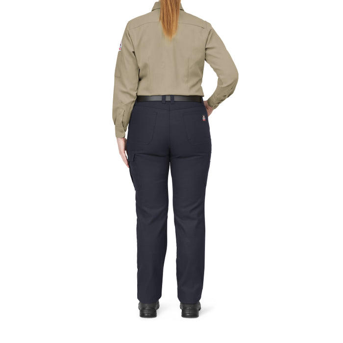 Bulwark® iQ Series® FR Women's Lightweight Comfort Pant CAT 2 - QP15NV