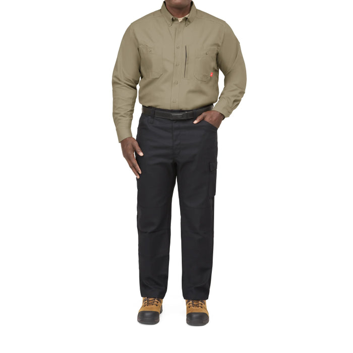Bulwark® iQ Series® Men's Lightweight FR Pant Black CAT 2 - QP14BK