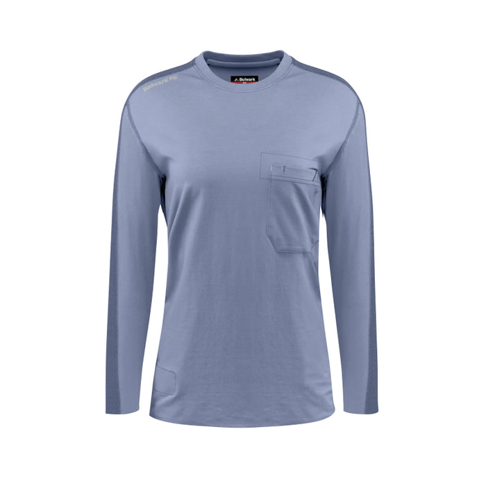 Bulwark® Lightweight Flame Resistant Women's Flex Knit Tee CAT 2 - STT3