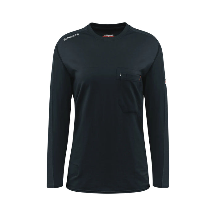 Bulwark® Lightweight Flame Resistant Women's Flex Knit Tee CAT 2 - STT3