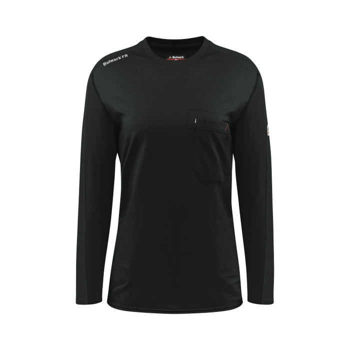 Bulwark® Lightweight Flame Resistant Women's Flex Knit Tee CAT 2 - STT3