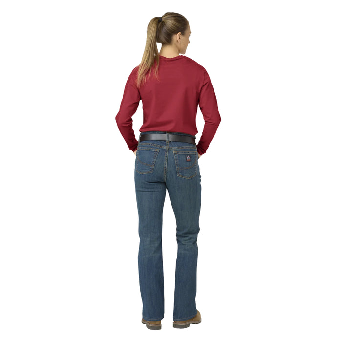 Bulwark® Lightweight Flame Resistant Women's Flex Knit Tee CAT 2 - STT3