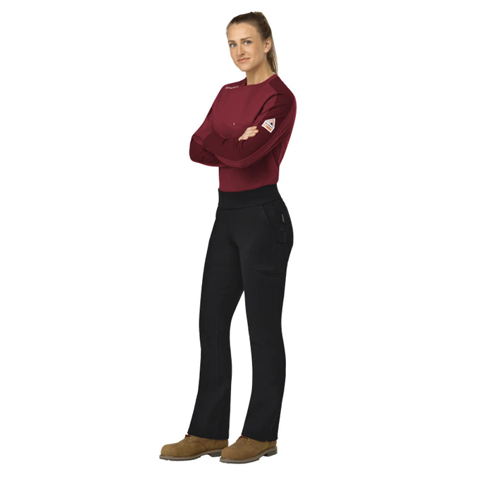 Bulwark® Lightweight Flame Resistant Women's Flex Knit Tee CAT 2 - STT3