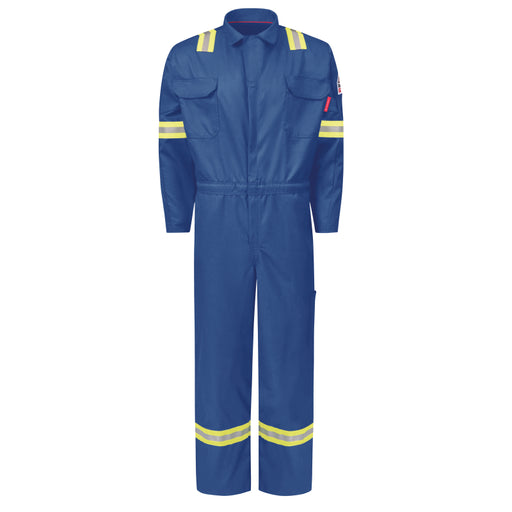 Bulwark® Men's Flame Resistant Enhanced Visibility Coverall - QC22-EHV