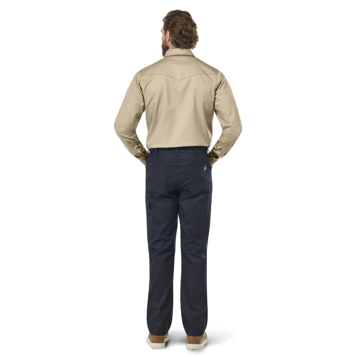 Bulwark® Men's Flame Resistant Utility Pant - CAT - 2 - Navy - PSU2NV