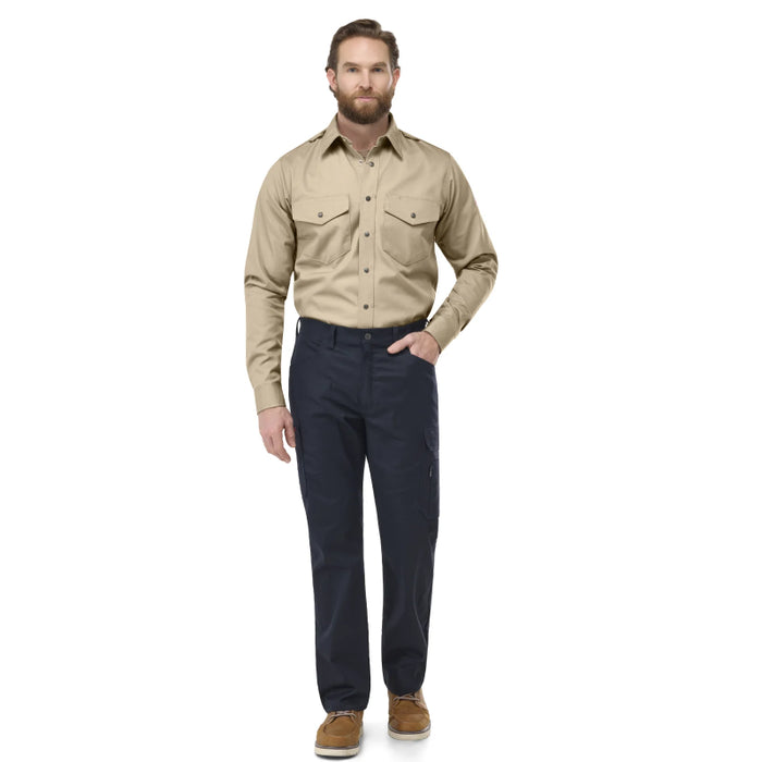 Bulwark® Men's Flame Resistant Utility Pant - CAT - 2 - Navy - PSU2NV