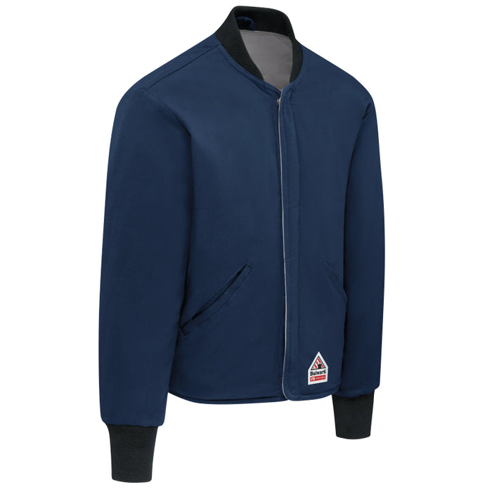 Bulwark® Men's Lightweight FR Sleeved Jacket Liner CAT 3 - LLL8NV