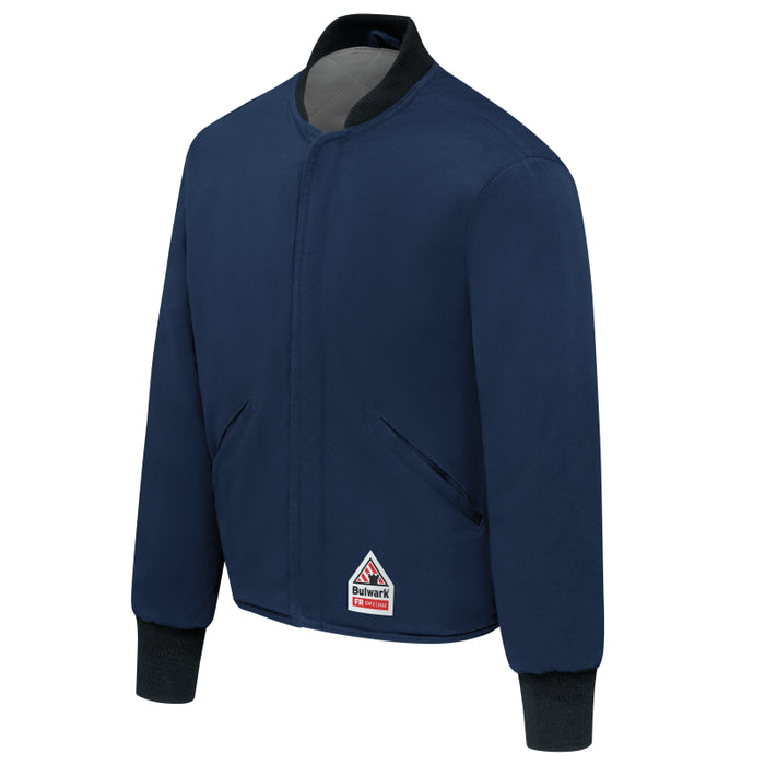 Bulwark® Men's Lightweight FR Sleeved Jacket Liner CAT 3 - LLL8NV